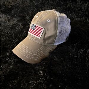 American flag hat